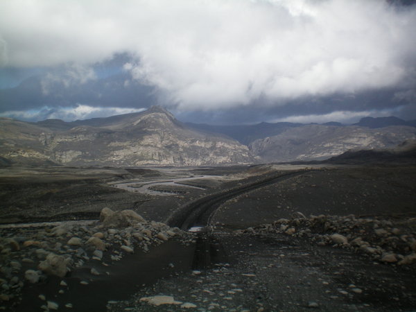 Vers le Solheimajokull