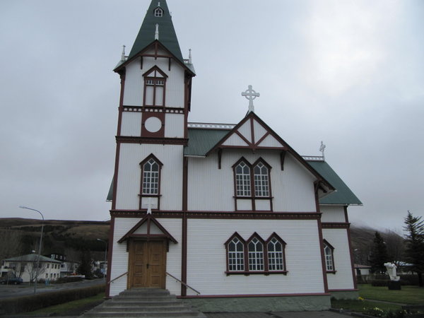 Petite église d'Husavik