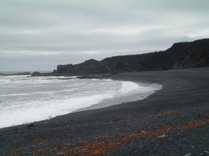 La plage aux rochers