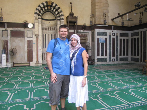 Dans la mosquee