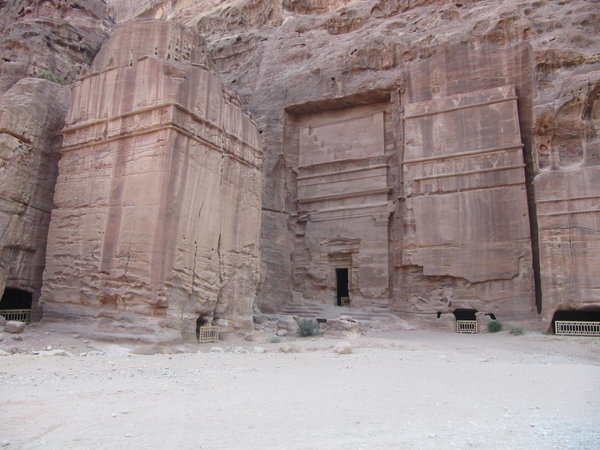 Les maisons de Petra