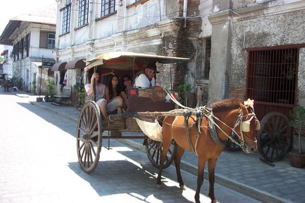 Vigan by horse and cart