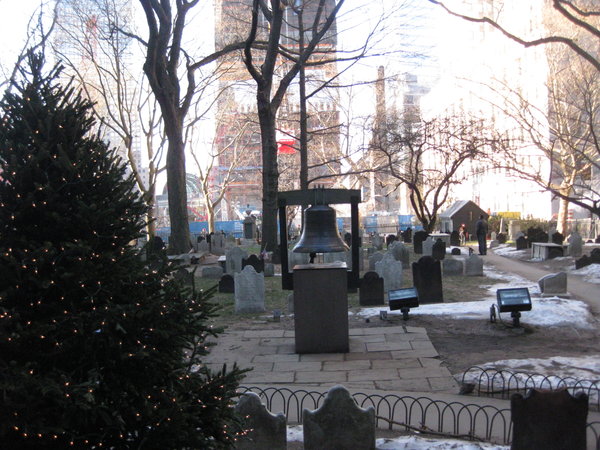 Memorial Bell at the Church near Ground Zero