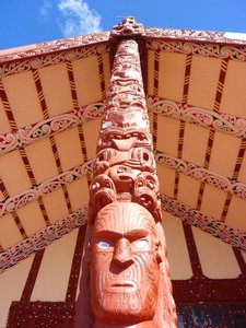 Maori meeting house - Rotoruo