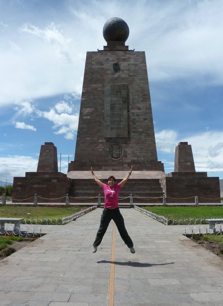an idiot, sent loopy by the slightly lower gravity at the equator!