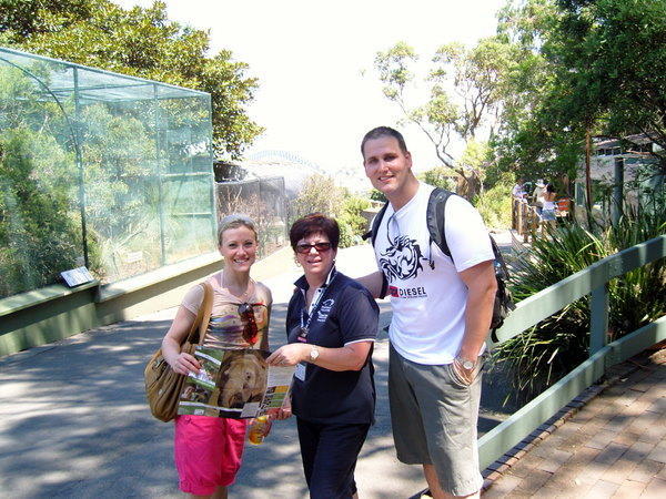 Anne-our tour guide at the zoo