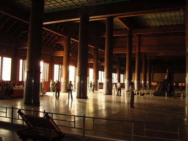 A hall within the Ming Tomb grounds