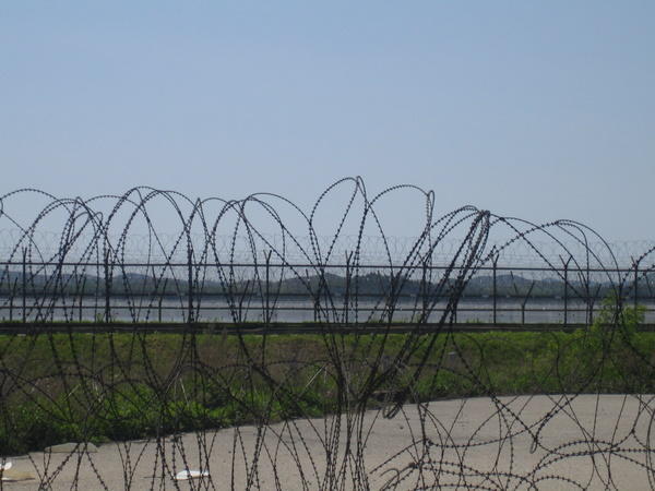 Looking at North Korea through razor-wire
