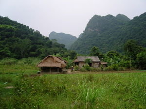 A local farming town on a remote island in HaLong Bay