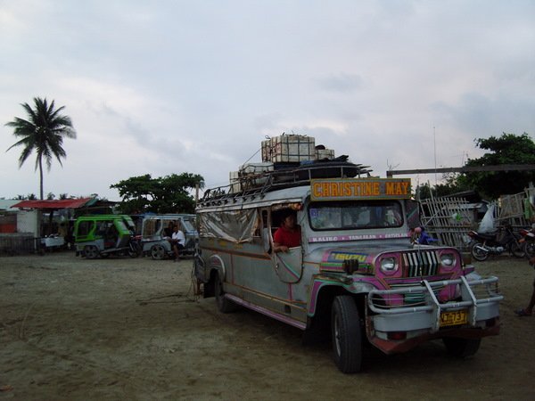 Local buses called Jeepney's
