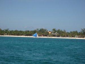 Looking back at White Beach