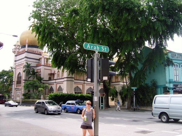 Hangin out on Arab Street
