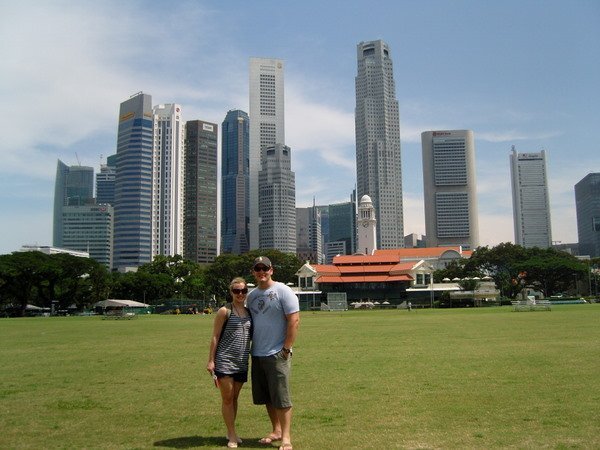 The field of The Singapore Cricket Club