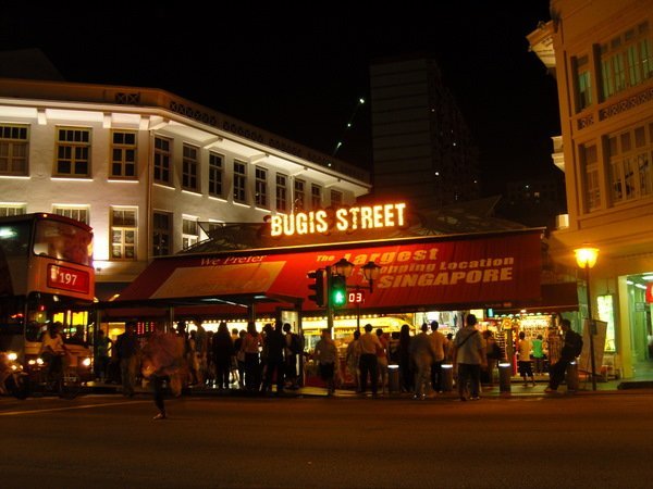 Bugis Street -  Singapore's largest shopping street