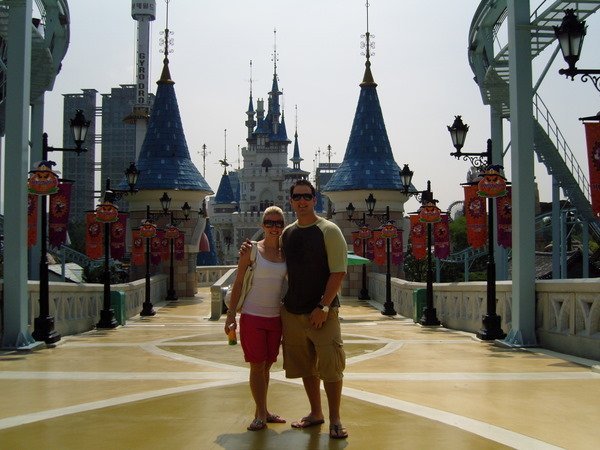 Are we at Disney or Lotte World?
