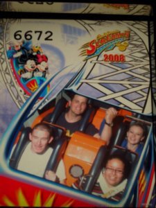 A fun roller coaster at CA Adventure!