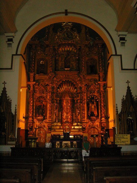 A gorgeous church in Panama...