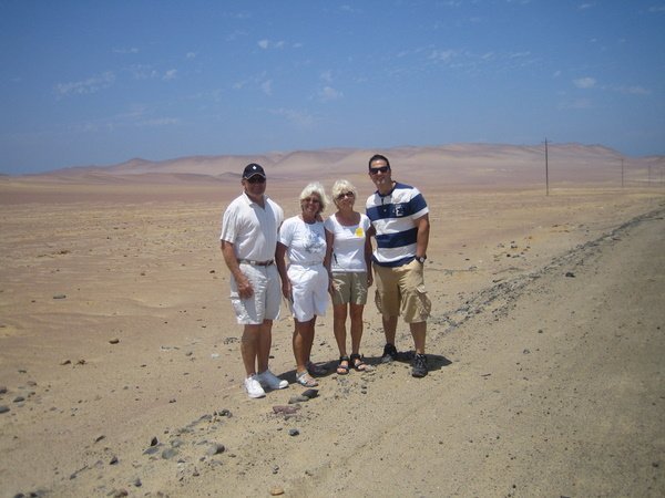 In the desert!!