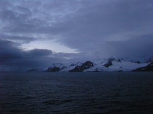 Antarctica at night...
