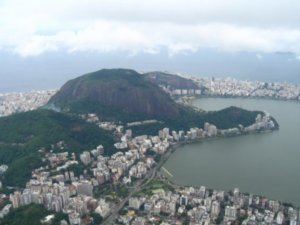 Aerial view of Ipanema