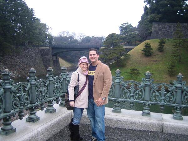 In front of the Inner Domain of the Imperial Palace