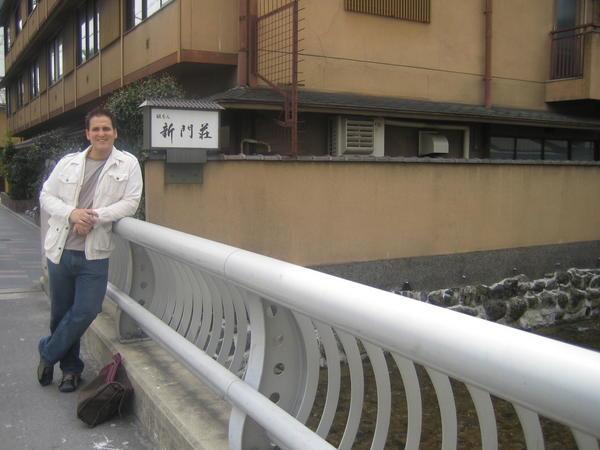 Larry at our Ryokan