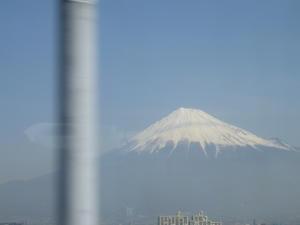 Mt. Fuji from The Shinkansen