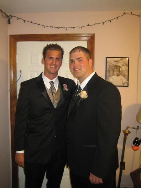 the best man and the groom
