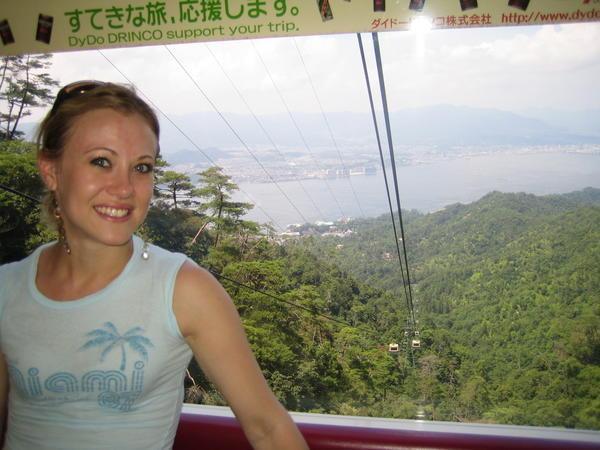 Cable Car to the top of Mt. Misen