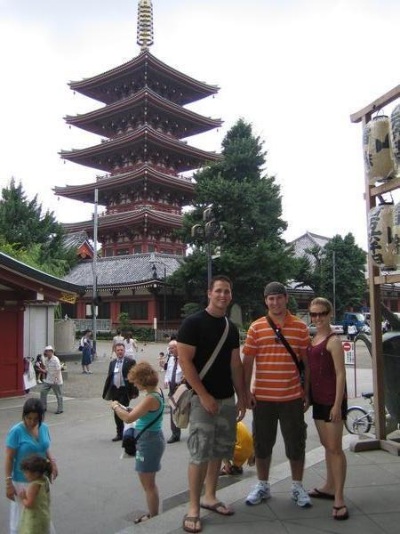 a five story pagoda