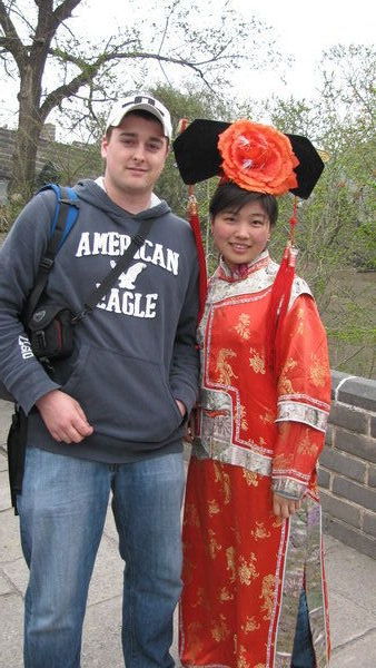 Me with a Chinese girl