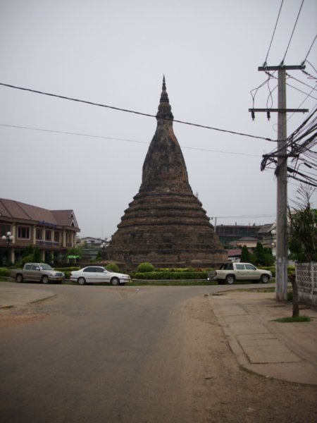 Random monument in Vientiane