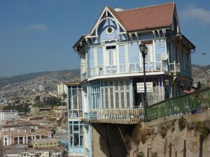 Haus mit Aussicht in Valparaiso