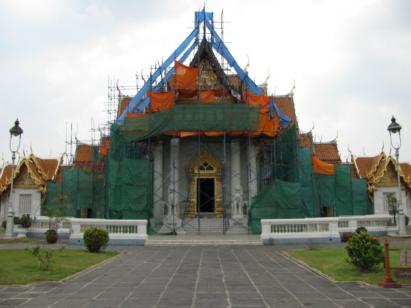Temple Under Construction