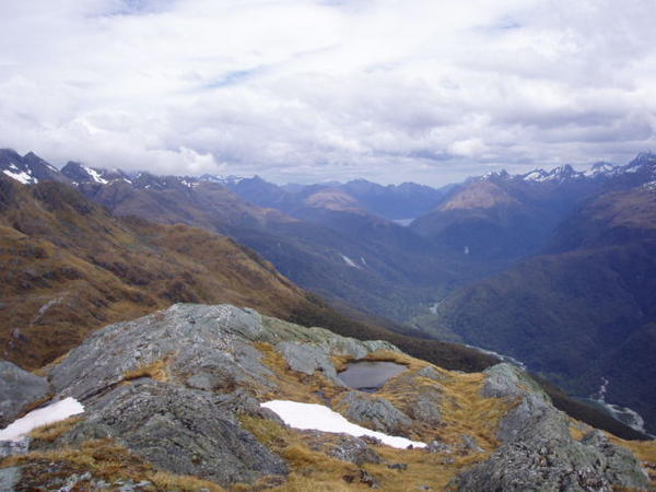 Conical Hill towards Milford road
