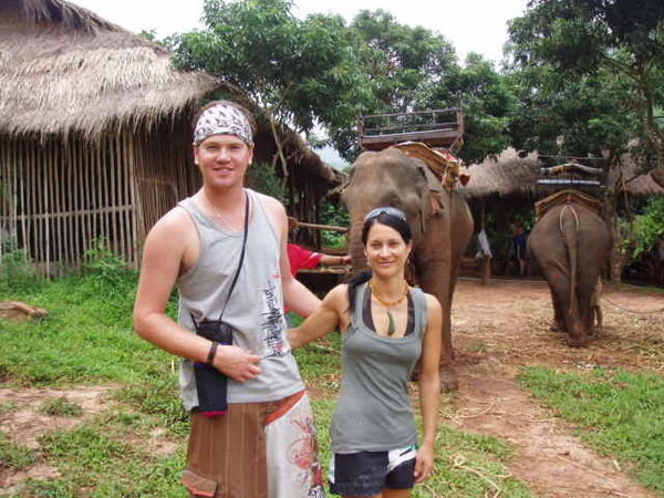 Elephant camp in Pai, northern Chiang Mai