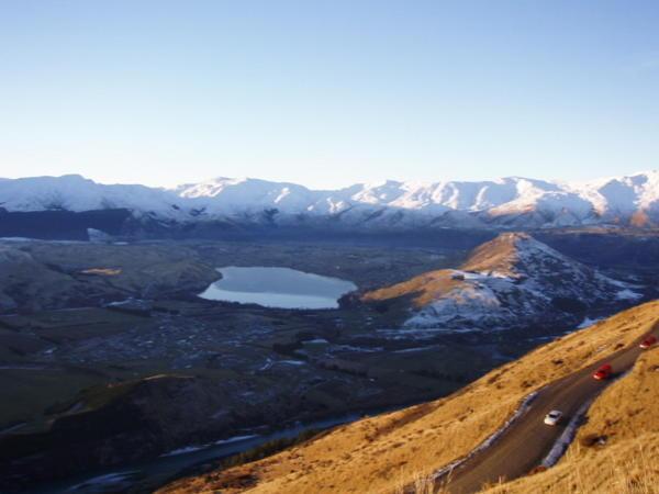 View from Remarks back towards Coronet Peak