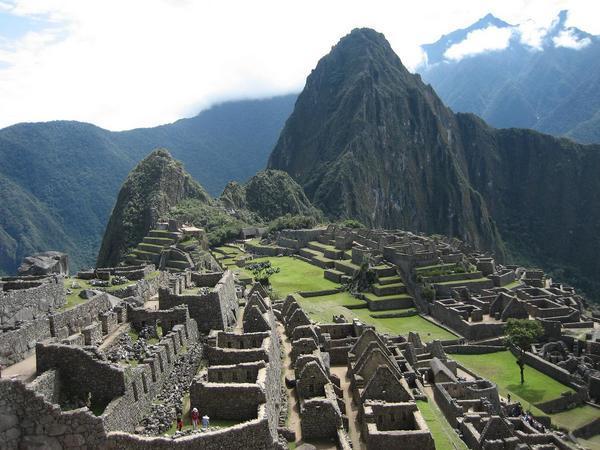 Machu Picchu  ohne Nebel & Wolken