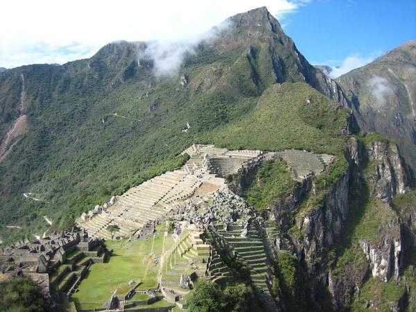 wunderschoene Blicke auf Machu Picchu