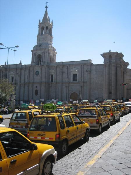 Arequipa - Stadt der Taxis