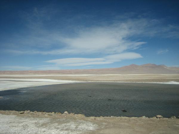 schwarze Lagunen : Teil der Atacama