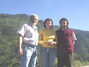 Bea, Adolfo and Sebastian in Tafi