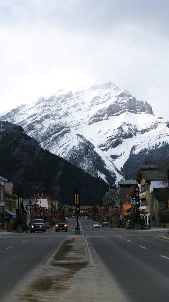 Banff Mtn and Banff town