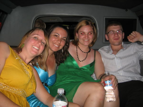 Limo ride to a club