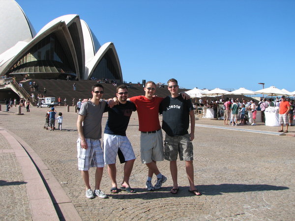 Infront of the Opera House