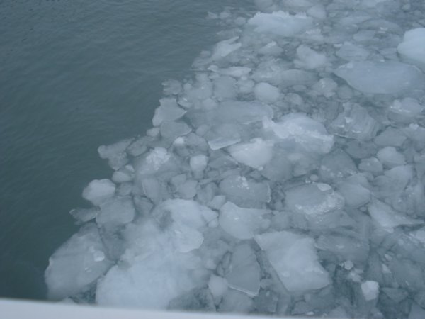 Catamaran v ice