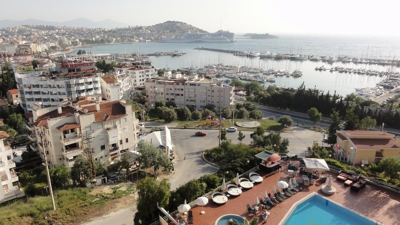 View of Kusadasi from our hotel