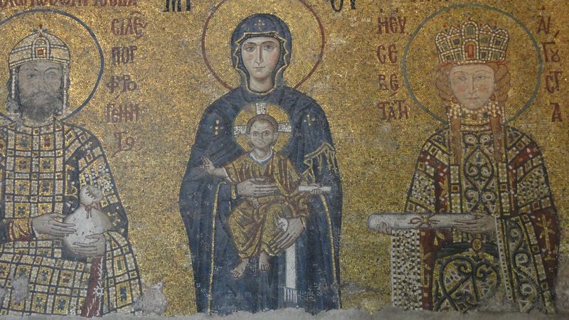 Mosaics at Sophia Hagia