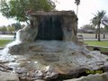 fountain across from Aramco compound