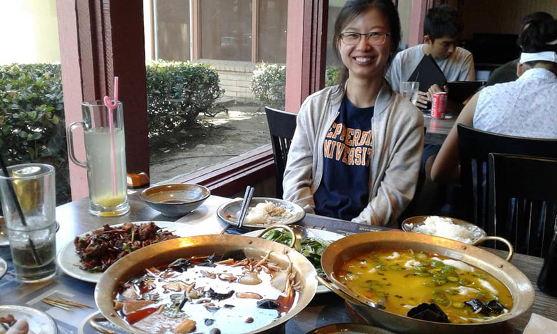 Sichuan food with Sabrina